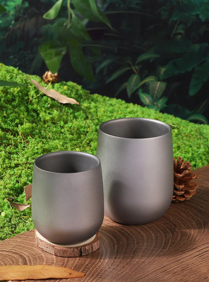 Titanium Insulated Camping Cup