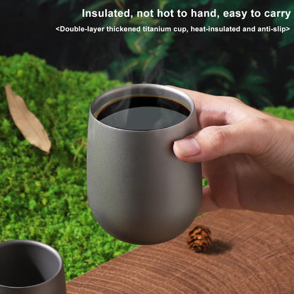 Titanium Insulated Camping Cup